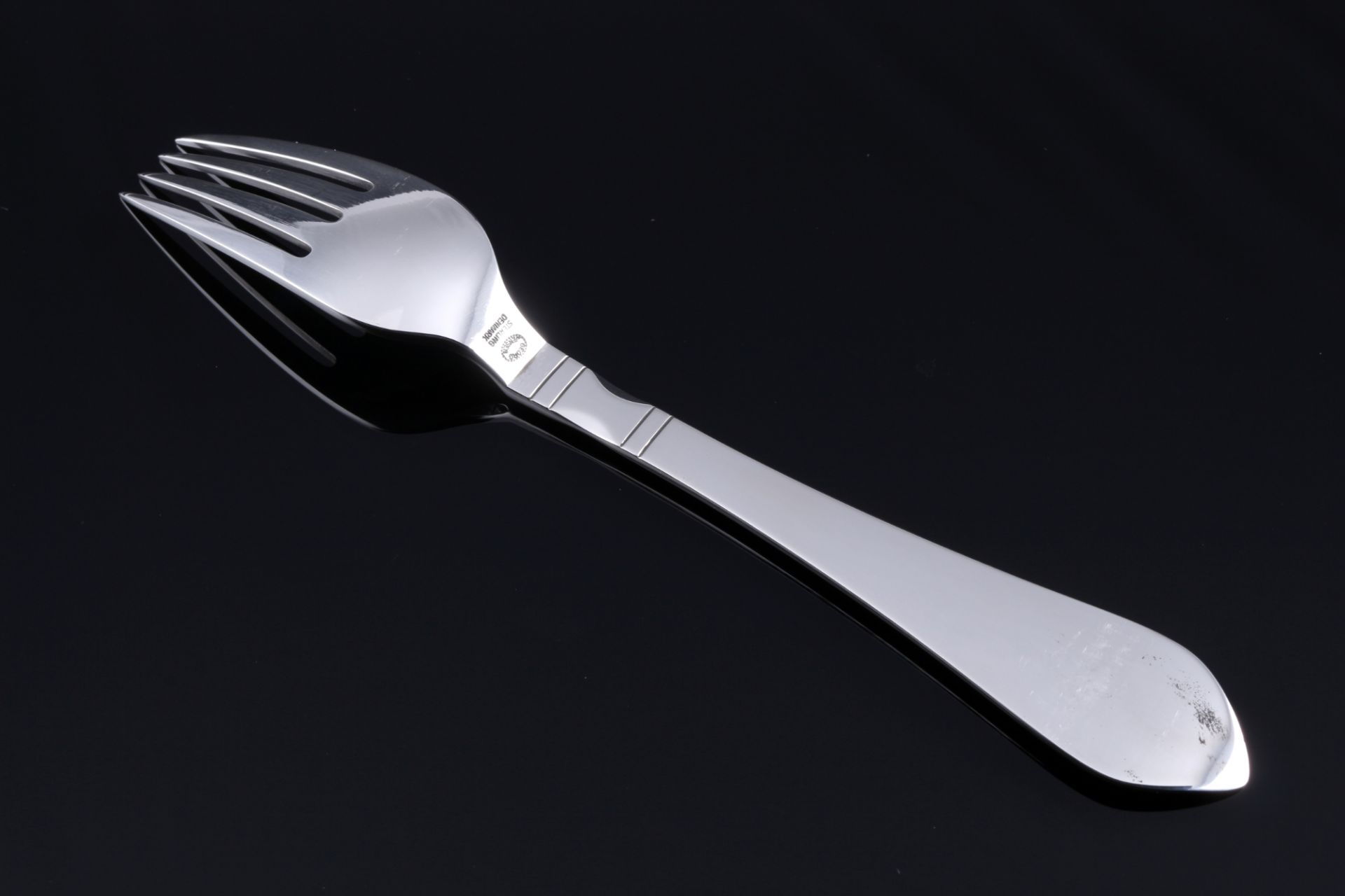 Georg Jensen Continental 925 Silber 6 Vorspeisengabeln, sterling silver forks for hors d'oeuvre, - Image 3 of 4