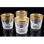 St. Louis Thistle Gold 4 Tumbler, Whiskeybecher, whiskey glasses,