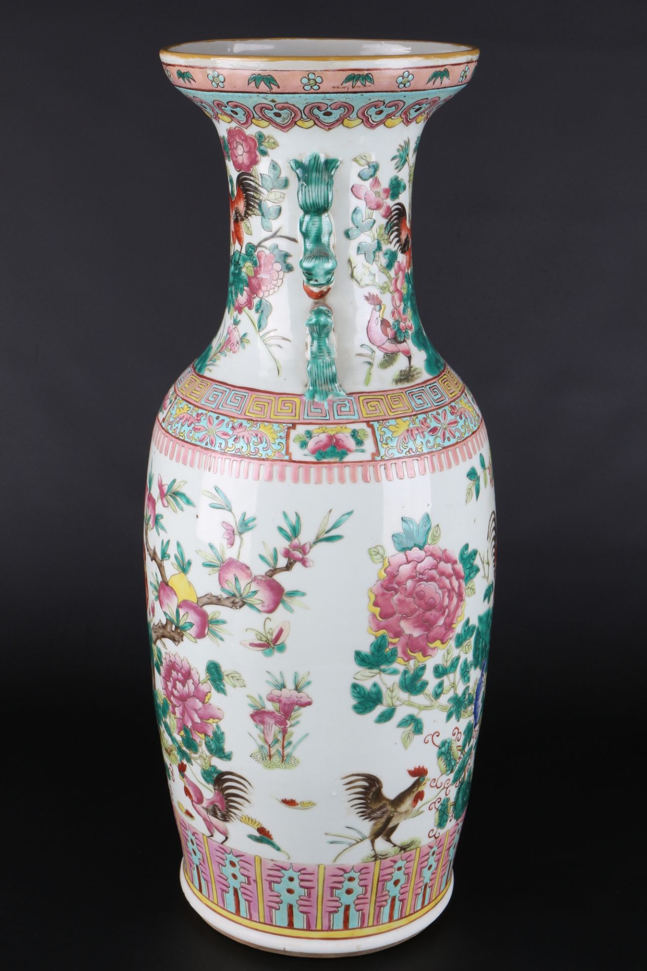 China große Vase Qing Dynastie, large chinese vase qing dynasty, - Image 4 of 5