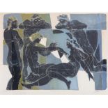 Hans Erni (1909-2015) fünfköpfige Figurengruppe, five-person group,