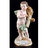 Meissen Allegorie des Sommers 1.Wahl, Knaufmarke 1860-1924, Allegory of Summer 1st choice,