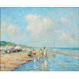 Daniels - belebte Strandlandschaft, invigorated beach landscape,