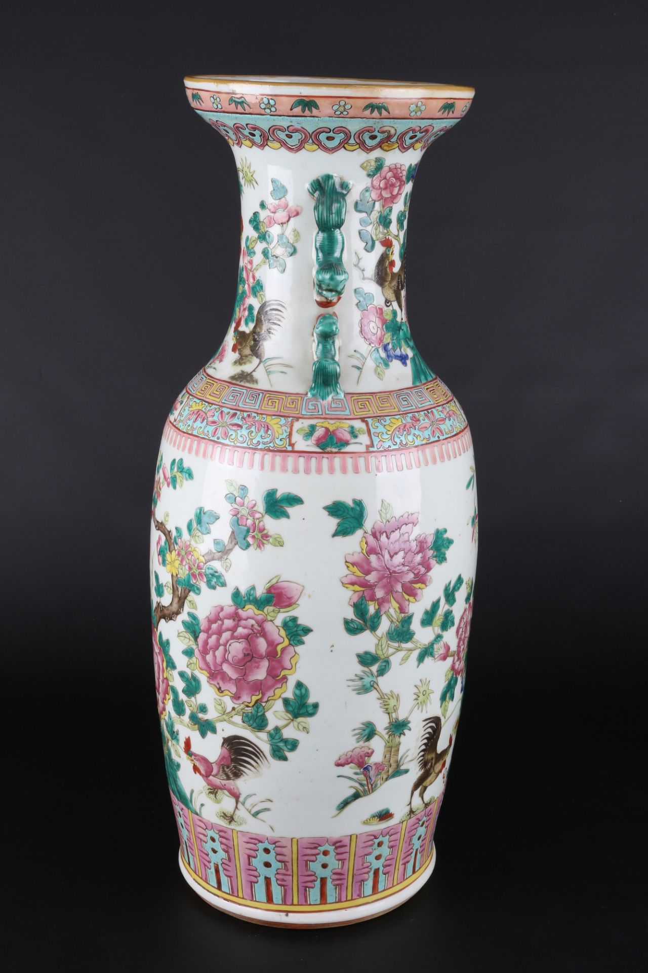 China große Vase Qing Dynastie, large chinese vase qing dynasty, - Image 2 of 5