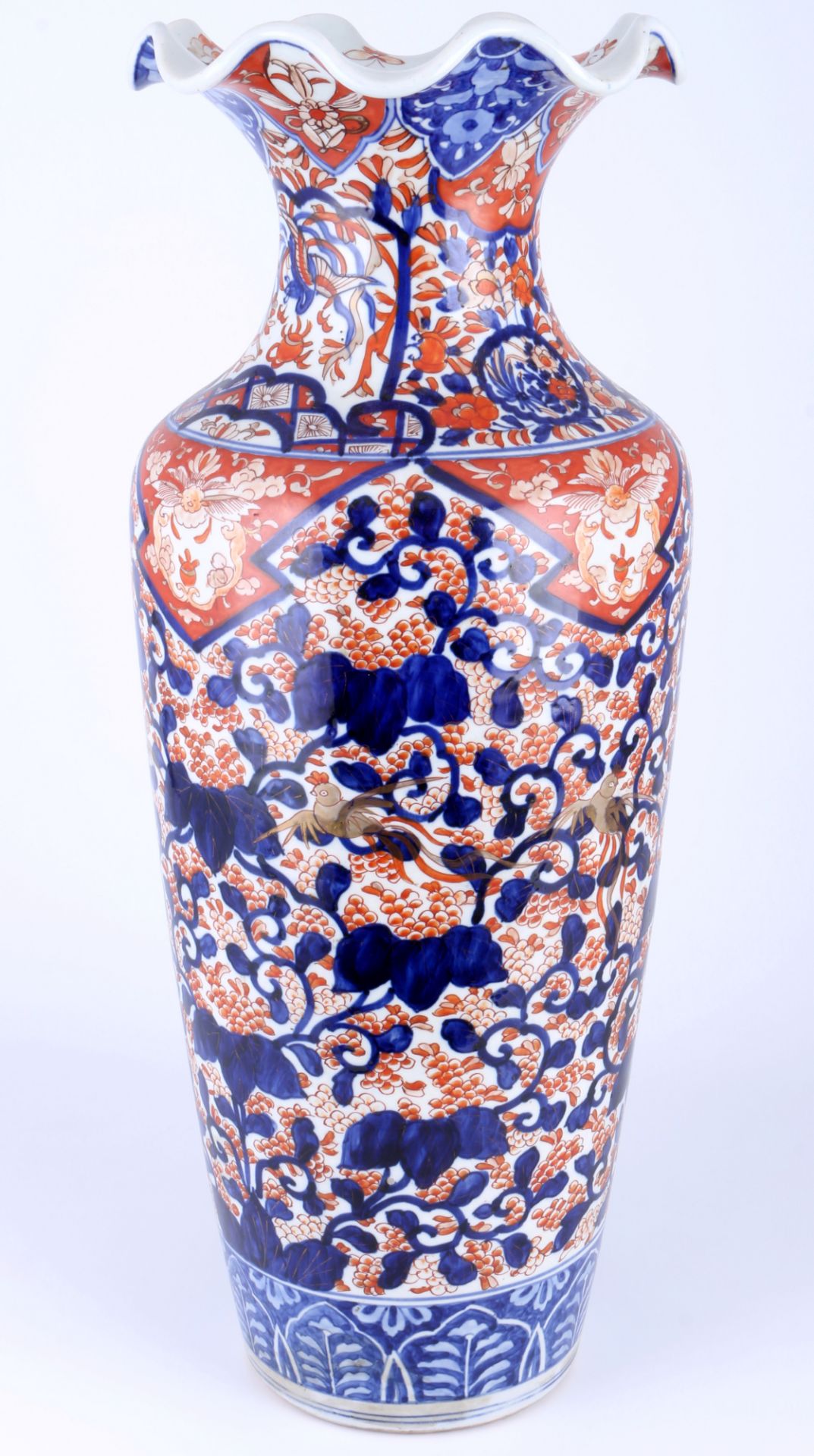 Japan Imari große Bodenvase Meiji-Dynasty 19. Jahrhundert, japanese floor vase 19th century, - Image 2 of 3