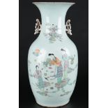 China große Vase Kuang-hsü 1875-1908, chinese large vase,