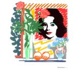 Tom Wesselmann (1931-2004) Stillleben mit Liz Taylor, still life with Liz Taylor,