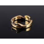 Georg Jensen Fusion 750 Gold Ring Endstück, 18K gold ring,