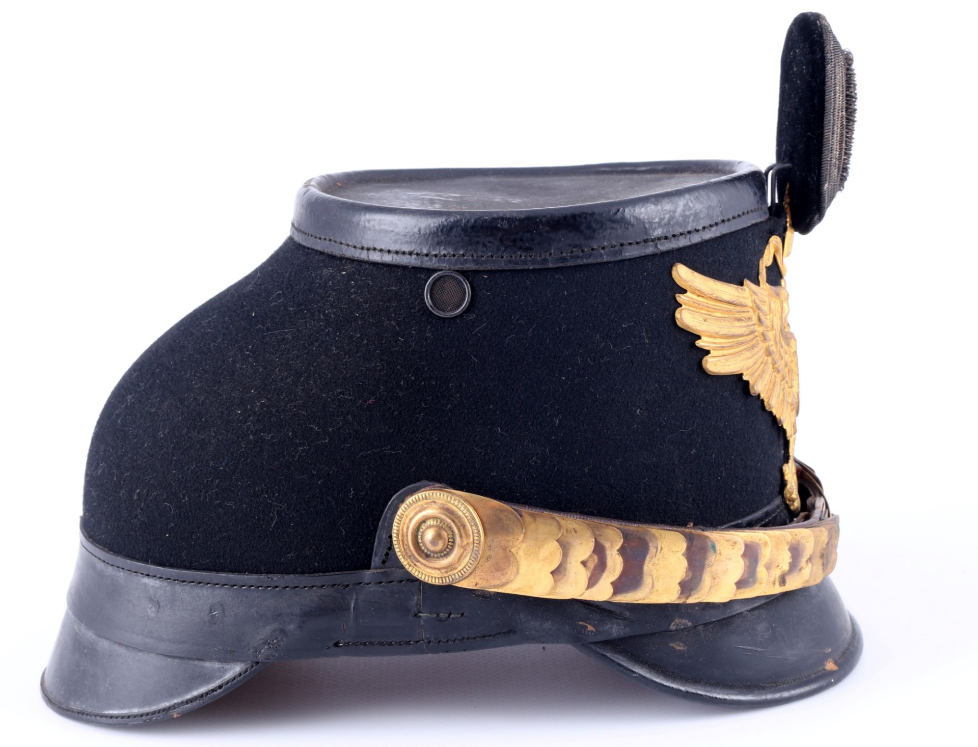 Kaiserliches Seebataillon Tschako für Offiziere, Preussen, prussian shako for officers, - Image 3 of 6