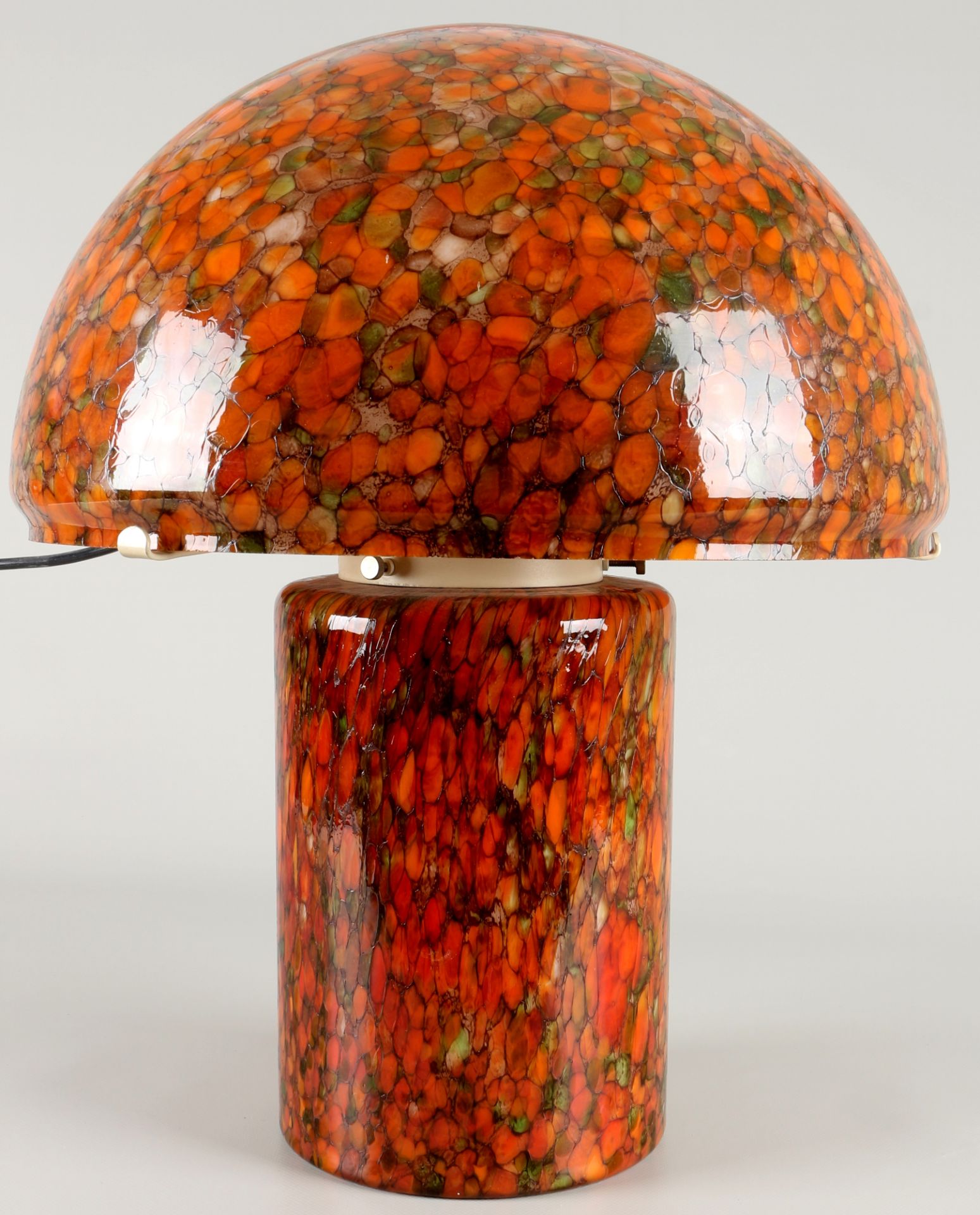 Peill & Putzler Pilz-Tischlampe 1970er Jahre, vintage mushroom table lamp 70s design, - Image 2 of 4