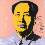 Andy Warhol (1928-1987) Mao Tse Tung - Sunday B. Morning Edition, large screen print,