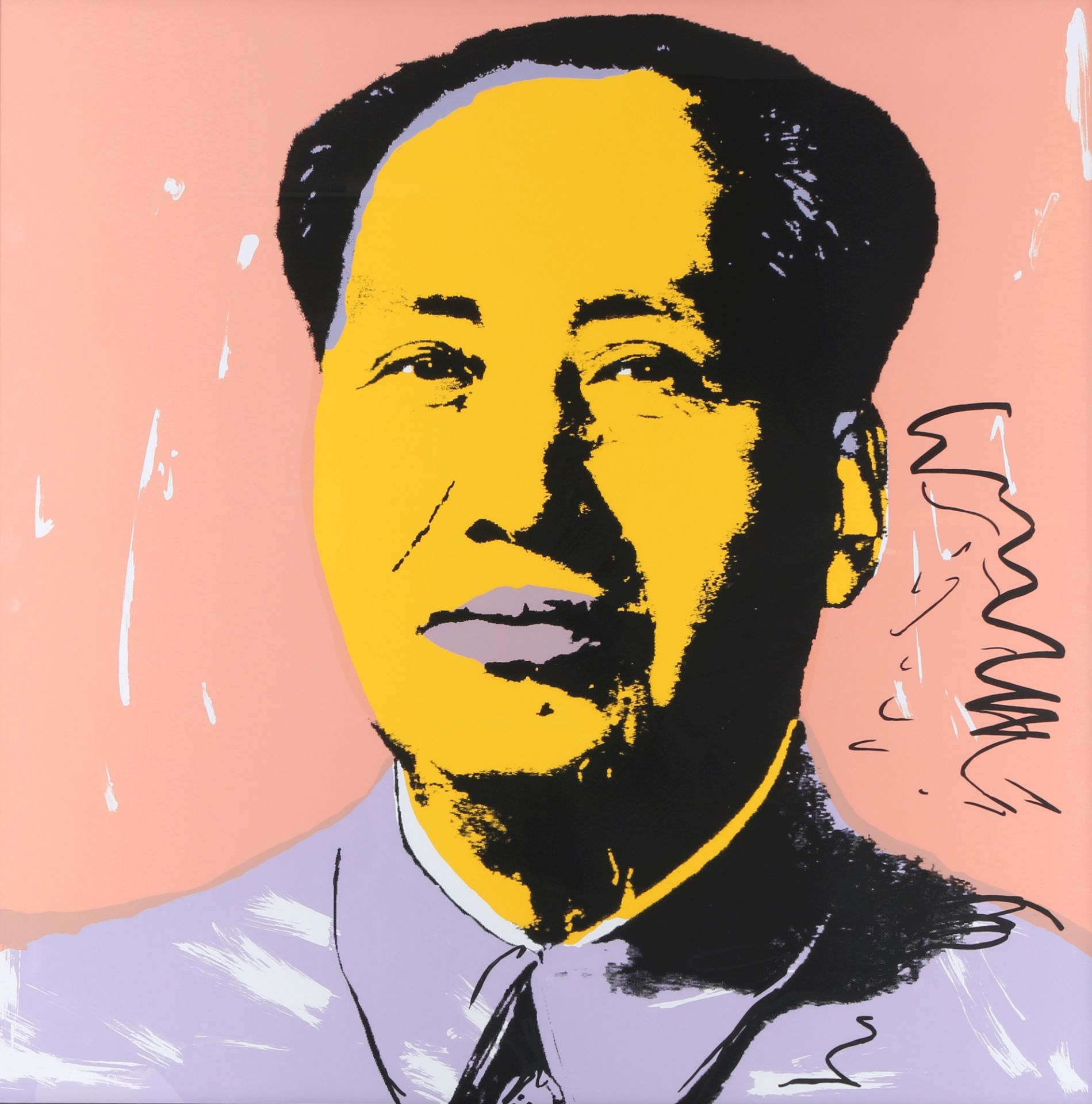 Andy Warhol (1928-1987) Mao Tse Tung - Sunday B. Morning Edition, large screen print,