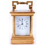 Reiseuhr Frankreich, Offiziersuhr, french brass carriage clock,