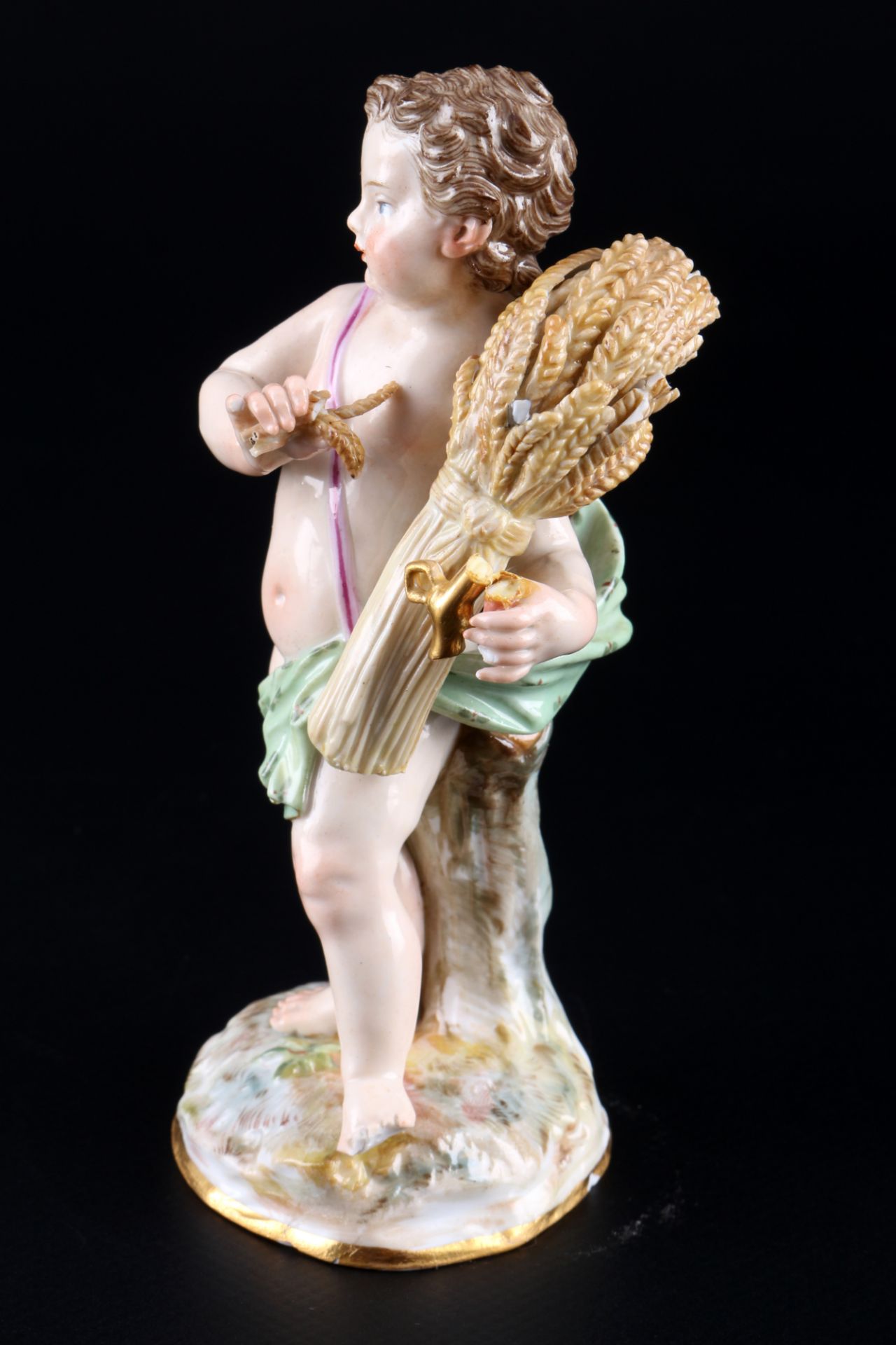 Meissen Allegorie des Sommers 1.Wahl, Knaufmarke 1860-1924, Allegory of Summer 1st choice, - Image 2 of 7