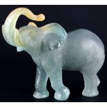 Daum France Elefant, crystal elephant,
