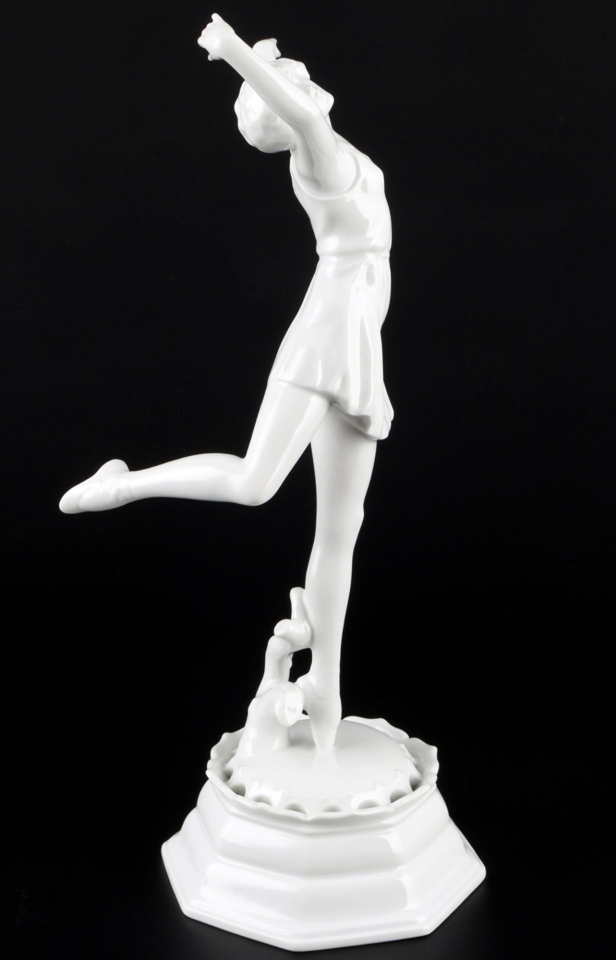 Rosenthal Art Deco Tänzerin, female dancer, - Image 4 of 6