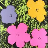 Andy Warhol (1928-1987) Blumen - Sunday B. Morning Edition, large screen print,