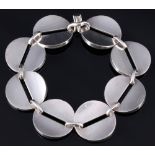 Georg Jensen 925 Silber Armband No. 151 by Nanna Ditzel, sterling silver bracelet,