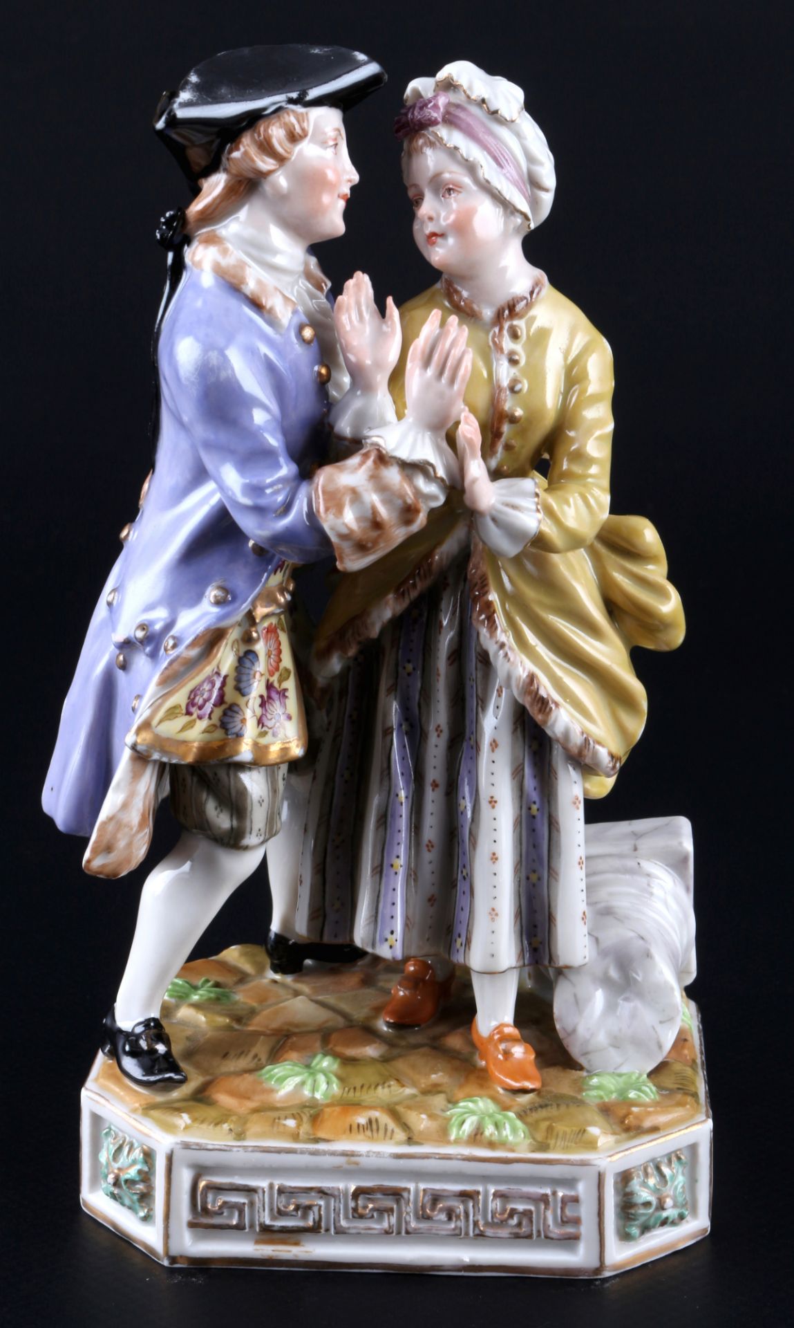 Meissen galantes Liebespaar 1.Wahl, galant love couple 1st choice,