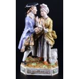 Meissen galantes Liebespaar 1.Wahl, galant love couple 1st choice,