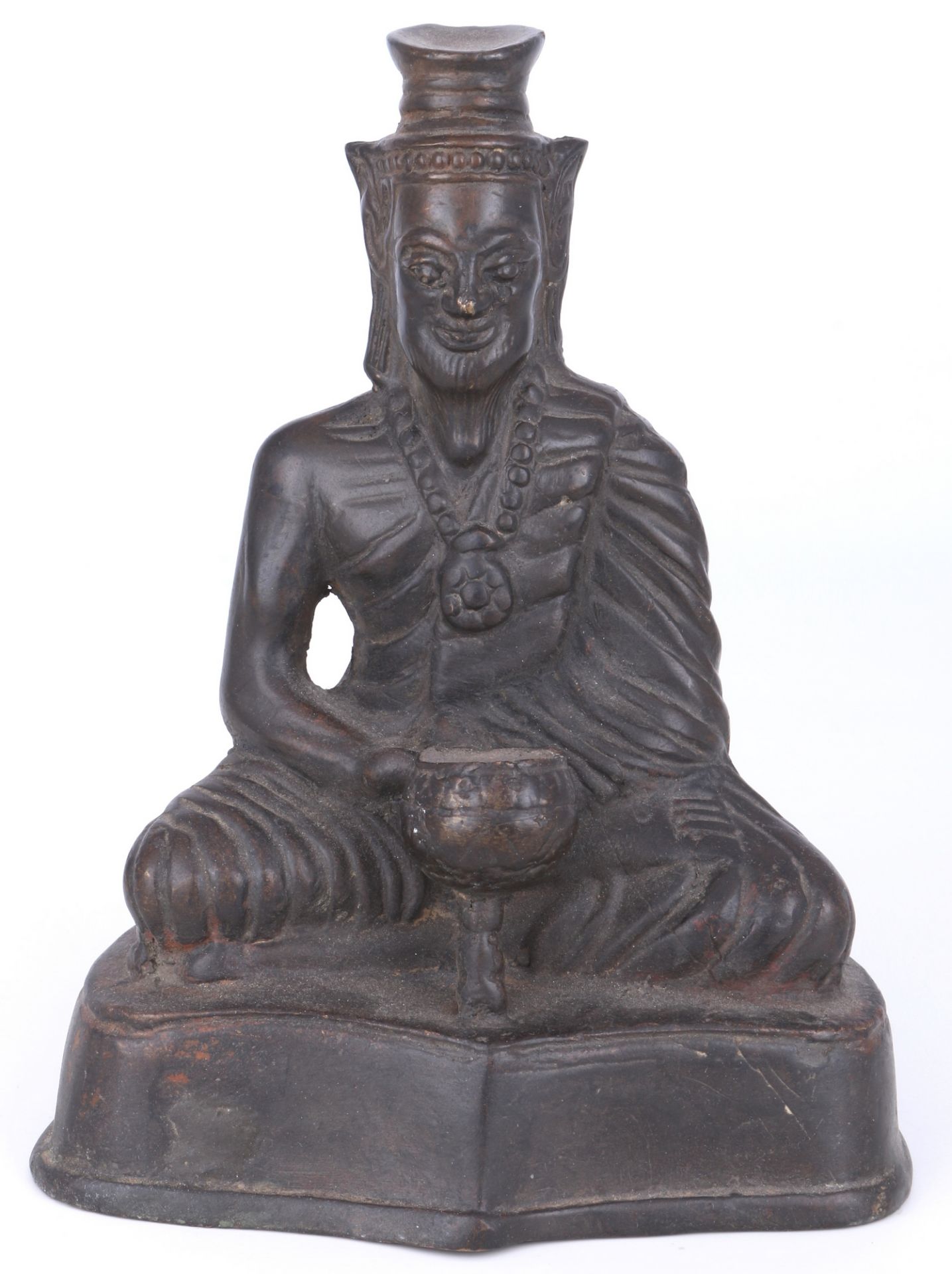 Thailand Bronze Einsiedler, bronze hermit figure,