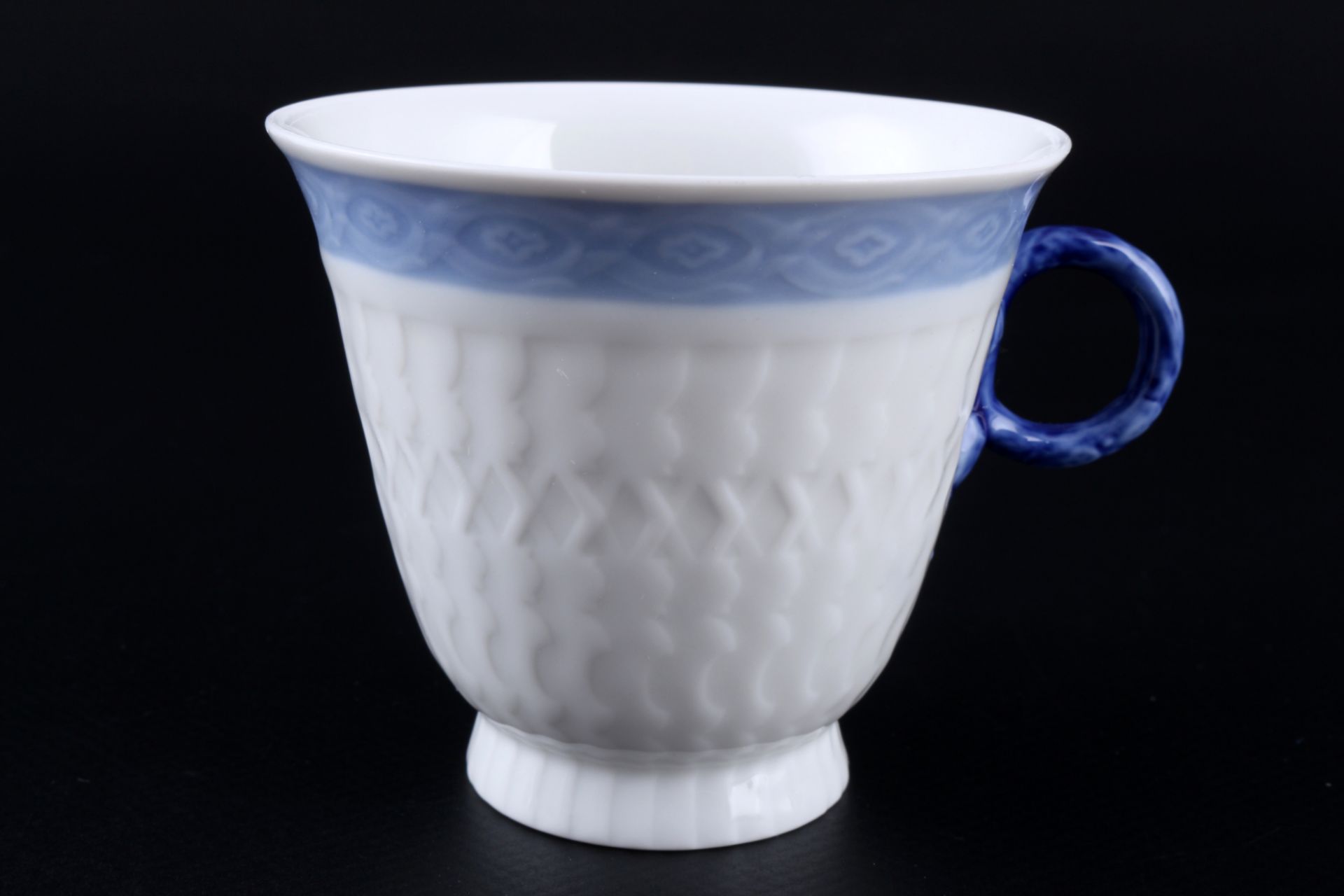 Royal Copenhagen Blauer Fächer 14 Kaffeetassen, coffee cups with saucers, - Image 3 of 5