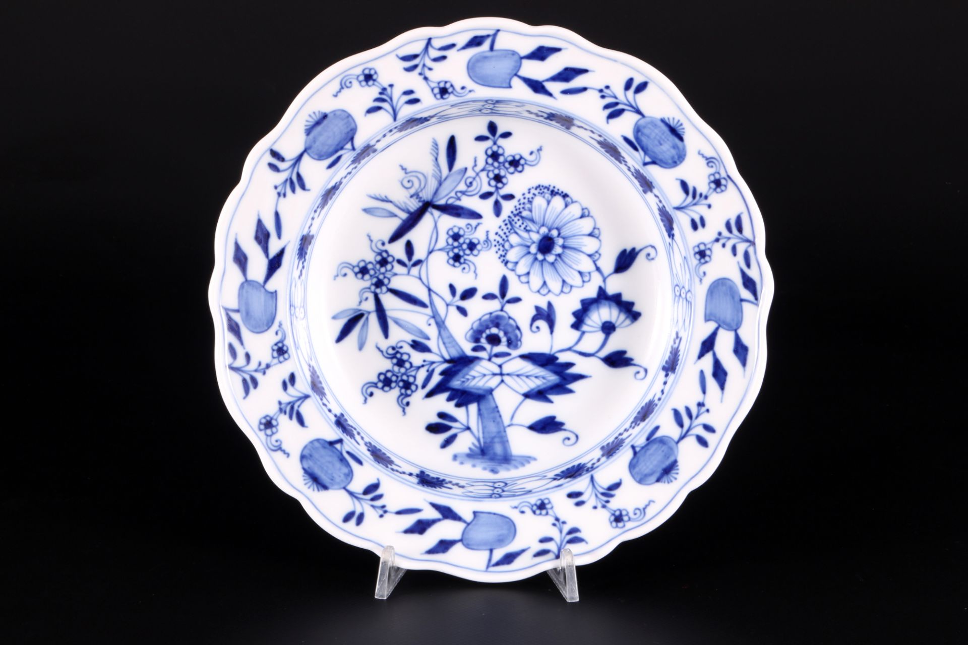 Meissen Zwiebelmuster 5 Speiseteller und 5 Suppenteller 1.Wahl, Knaufmarke, dinner and soup plates 1 - Bild 2 aus 4