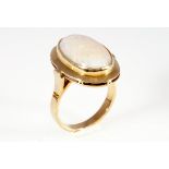 585 Gold Opal Ring, 14K gold opal ring,
