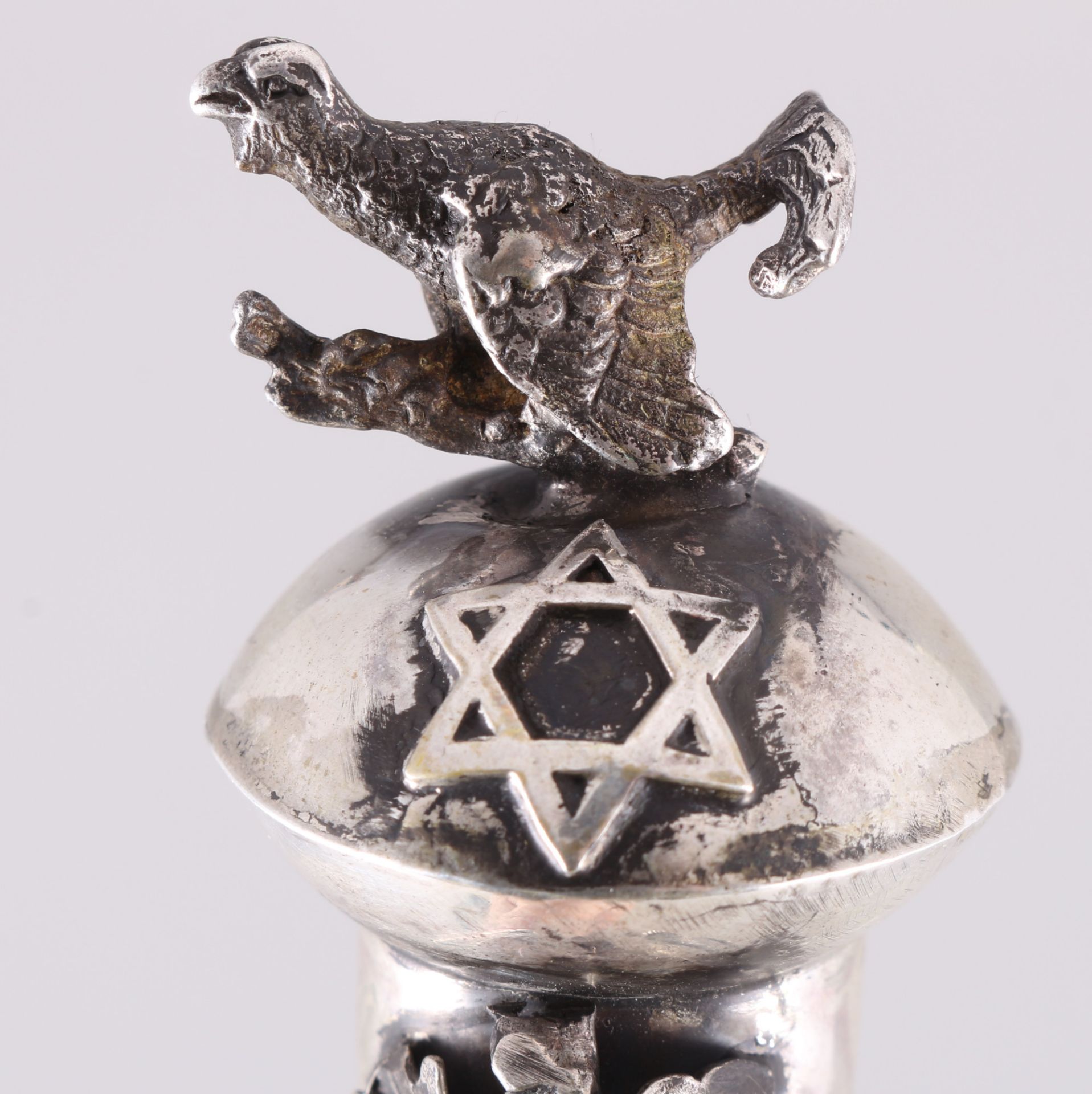 Russia 84 Zolotniki silver torah pointer Jad, Russland Silber Thora Zeigestab - Jad, - Image 2 of 4