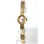 585 Gold Dugena Damen Armbanduhr, 14K women's wristwatch,