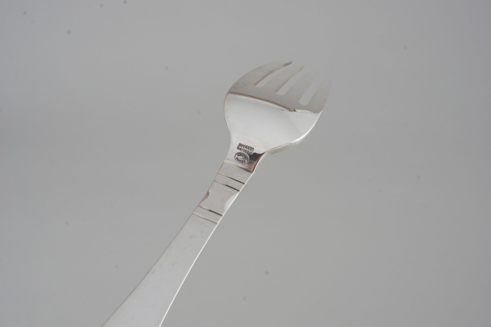 Georg Jensen Continental 925 sterling silver 12 menu forks, Silber Menügabeln, - Image 3 of 3