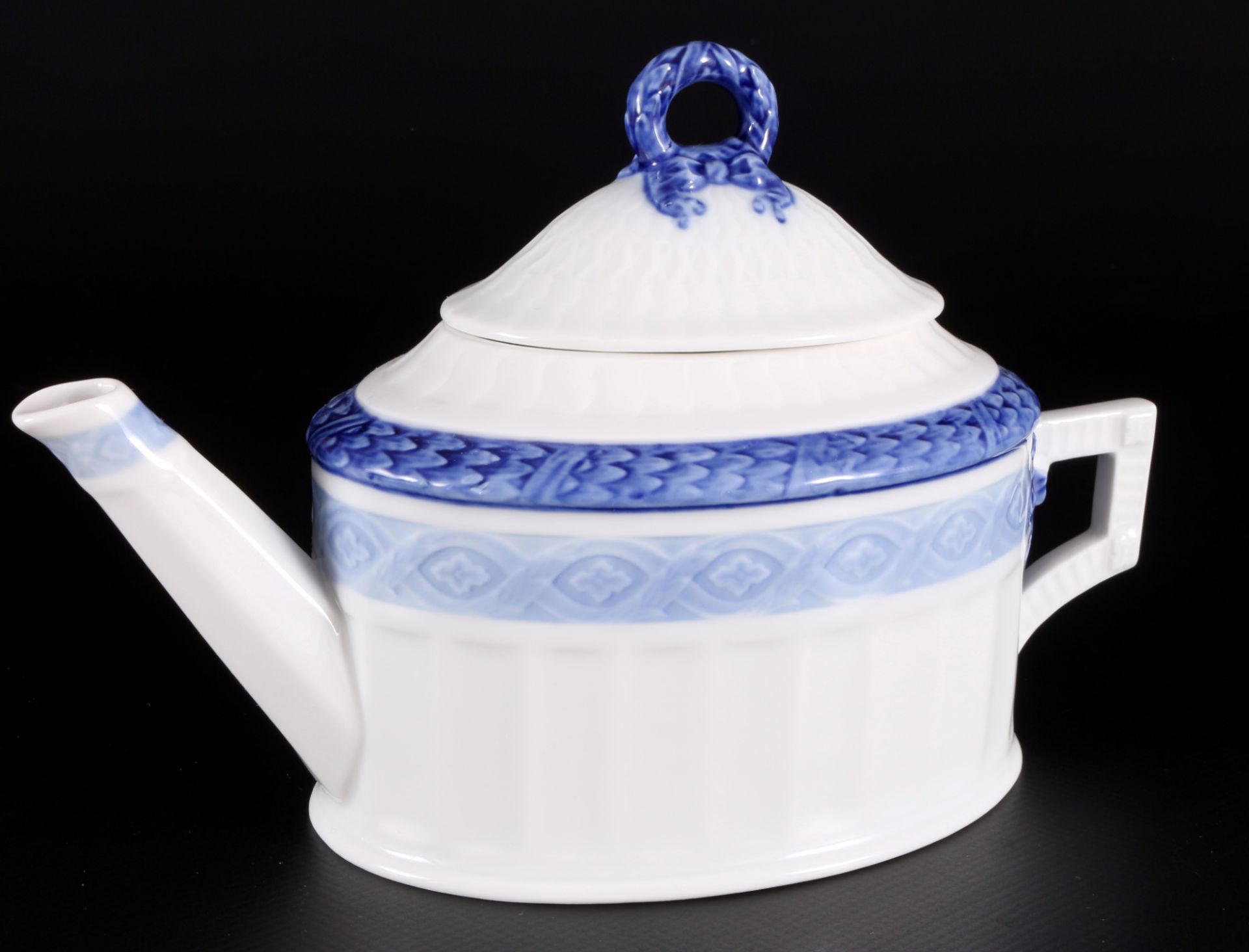 Royal Copenhagen Blauer Fächer Teeservice für 12 Personen, tea service for 12 pers., - Bild 4 aus 8