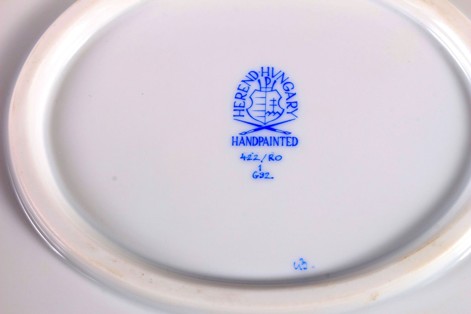 Herend Rothschild Teeservice für 6 Personen, tea service for 6 pers., - Bild 5 aus 9