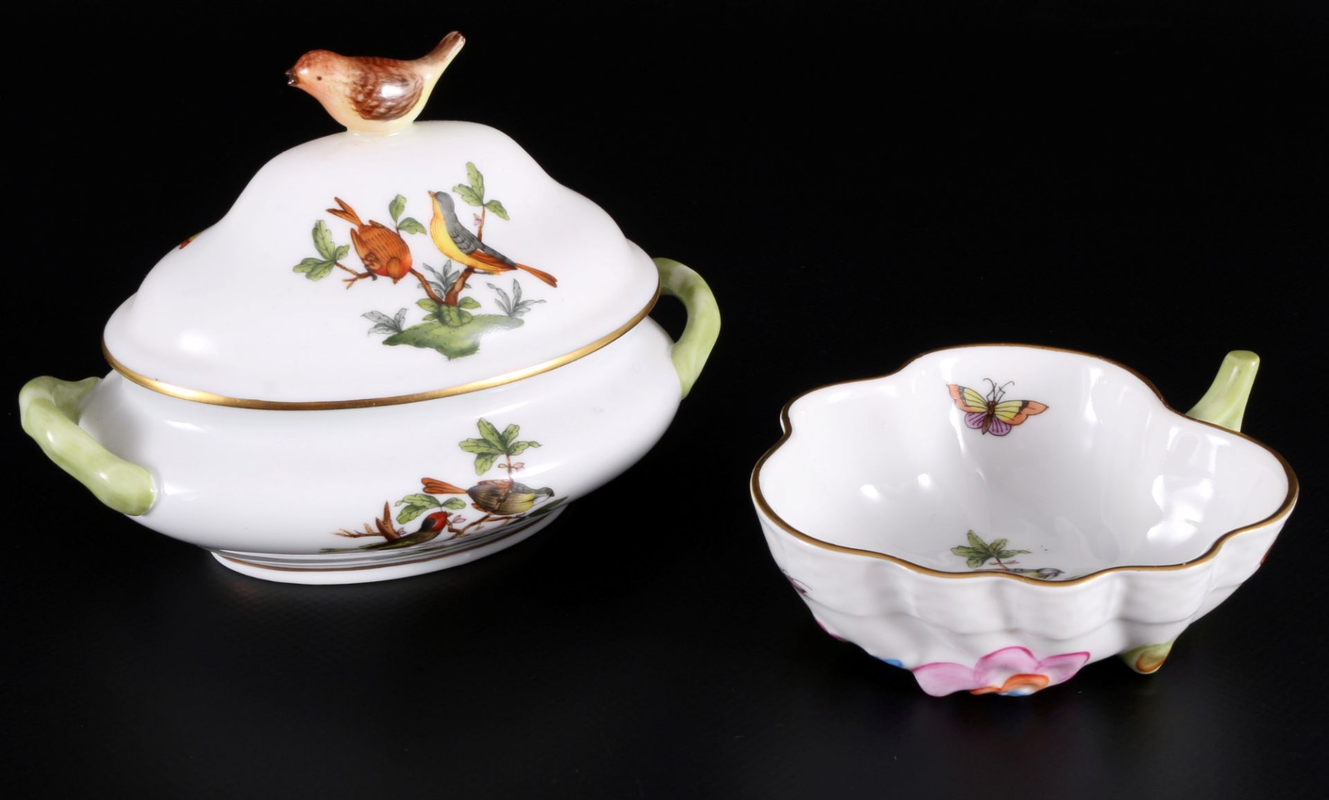 Herend Rothschild Teeservice für 6 Personen, tea service for 6 pers., - Bild 6 aus 9