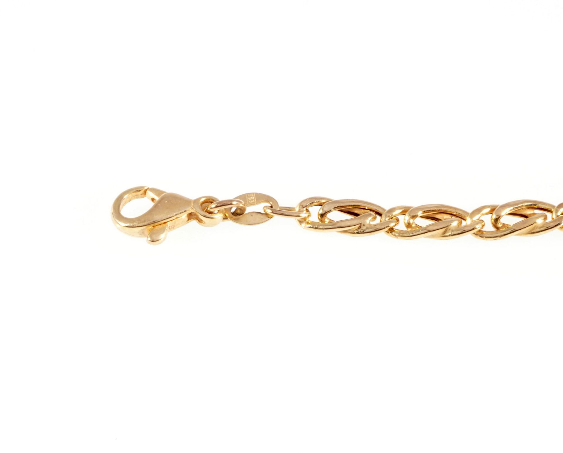 333 gold curb bracelet / necklace, 8K Gold Panzerkette / Halskette, - Image 4 of 4