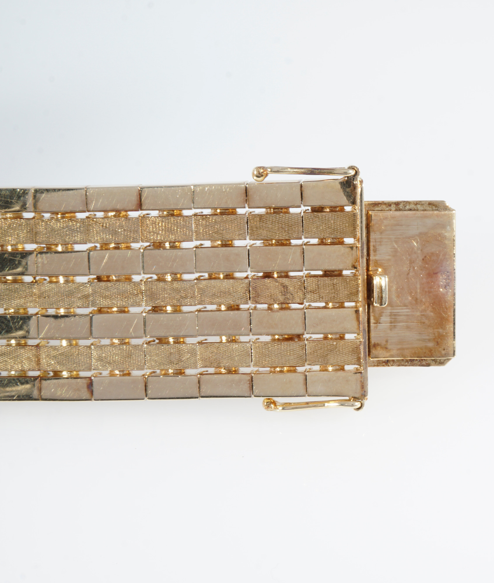 585 gold solid and wide bracelet 71.8 grams, 14K Gold massives und Breites Armband, - Image 5 of 5