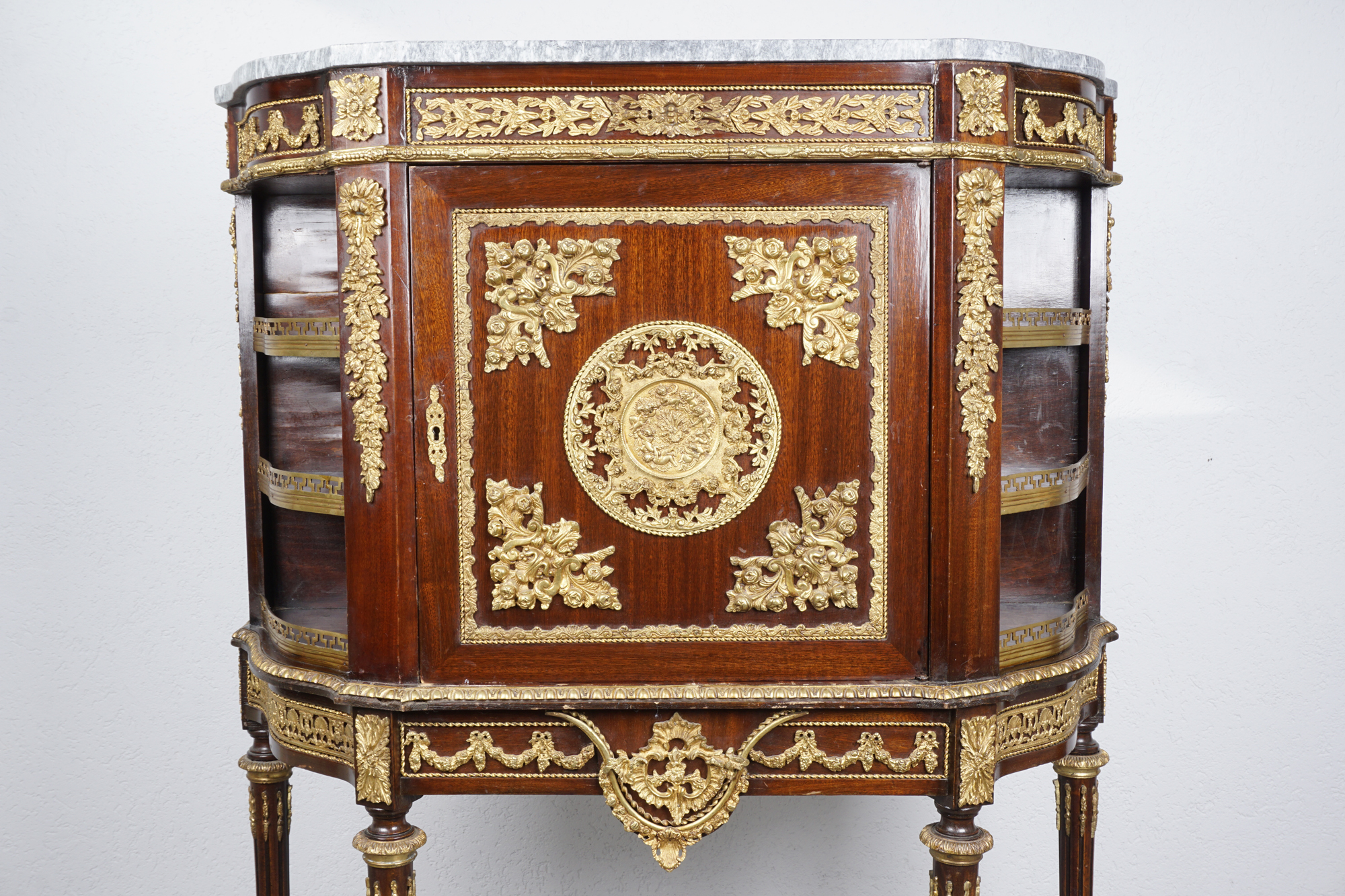 Cabinet / buffet France 19th century, Kabinettschrank / Buffet Frankreich 19. Jahrhundert, - Image 2 of 9