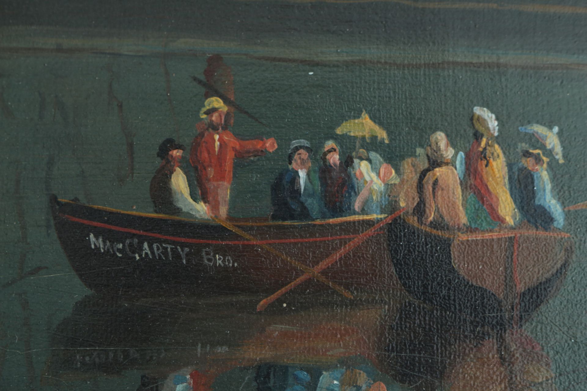 Mac Carty 19. Jahrhundert, Dreimaster Hilda in Queenstone 1888, three-mast ship Hilda in Queenstone, - Bild 3 aus 6