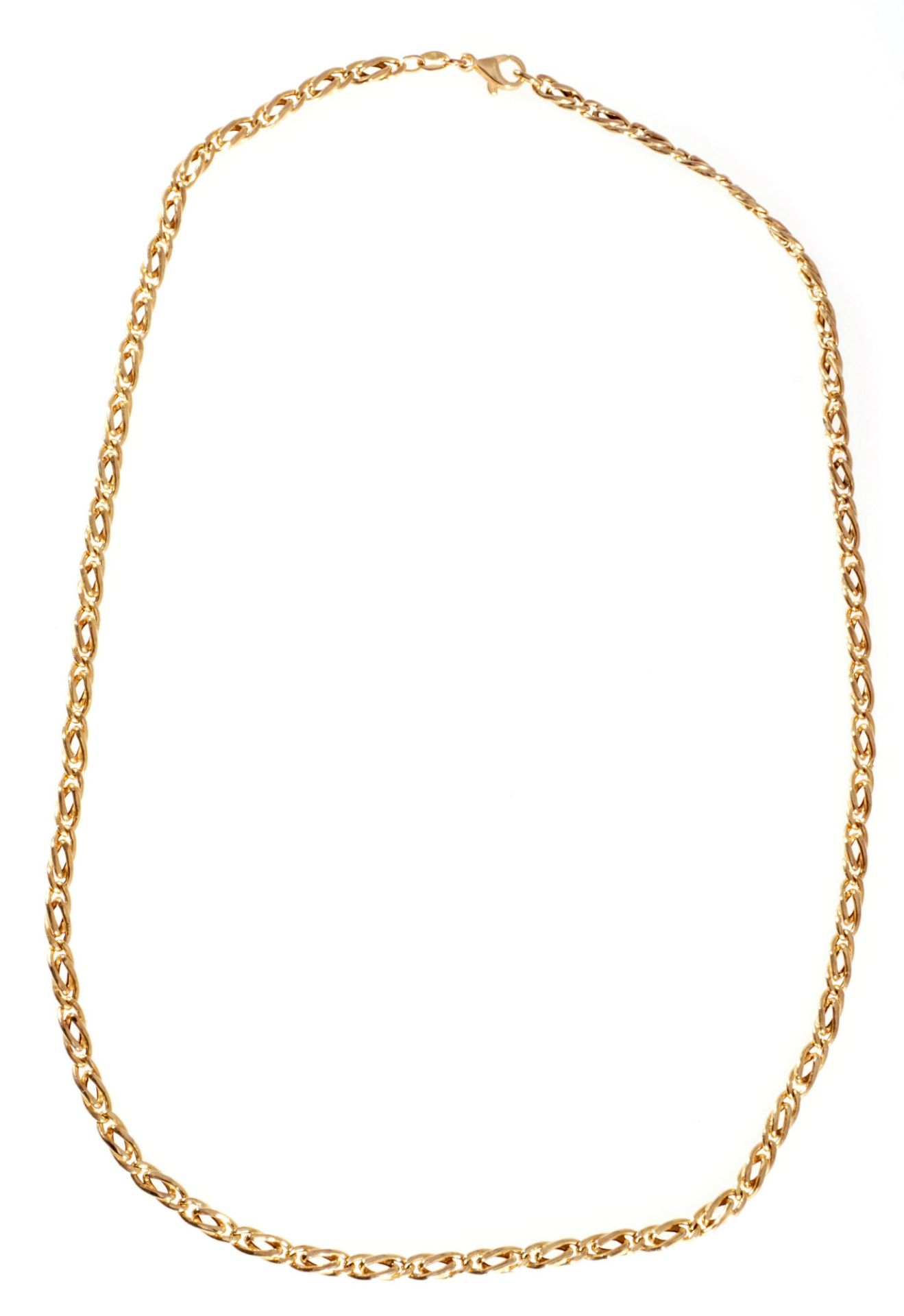 333 gold curb bracelet / necklace, 8K Gold Panzerkette / Halskette, - Image 3 of 4