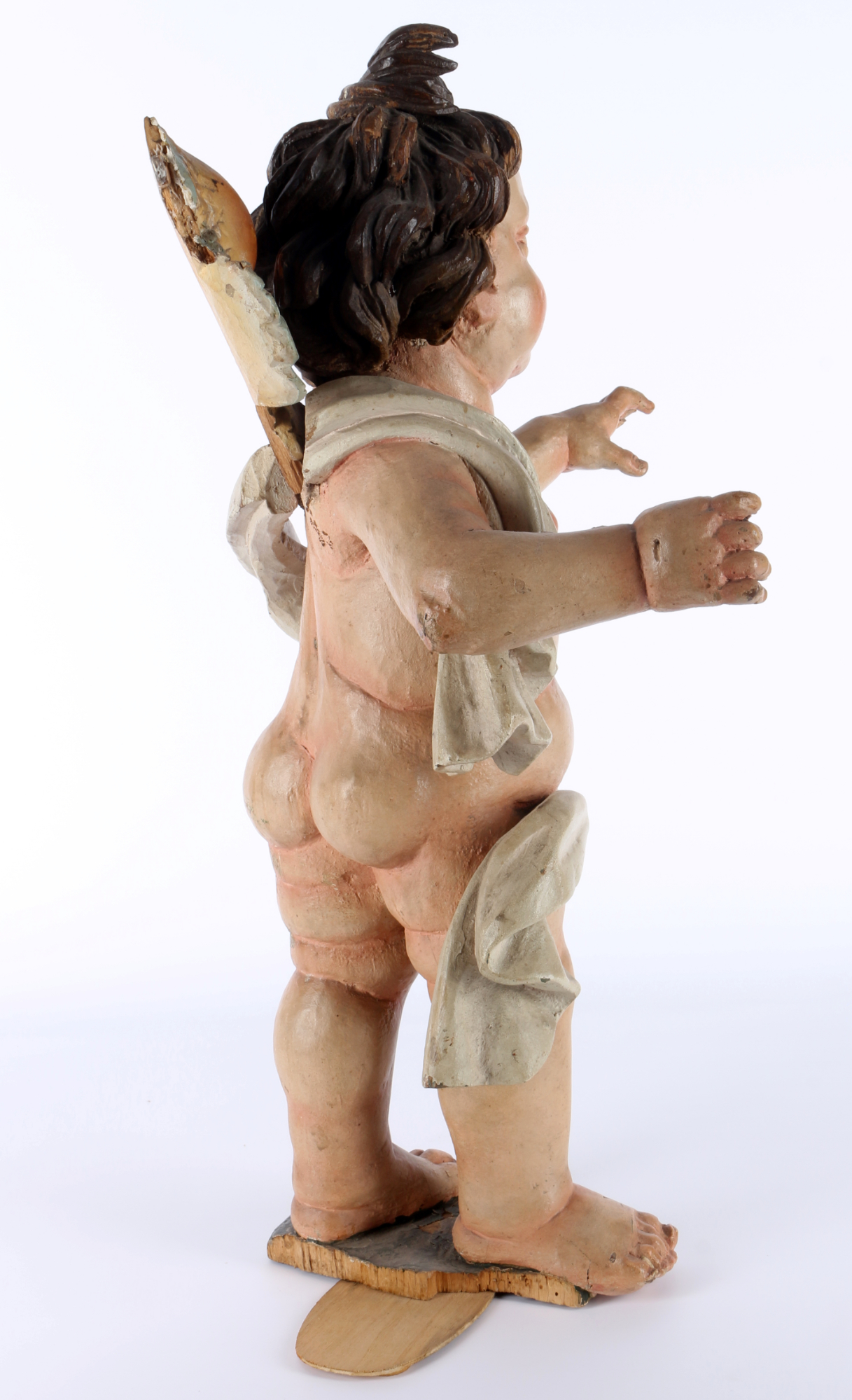 Cherub 18th century, Putto Engel 18. Jahrhundert, - Image 3 of 4