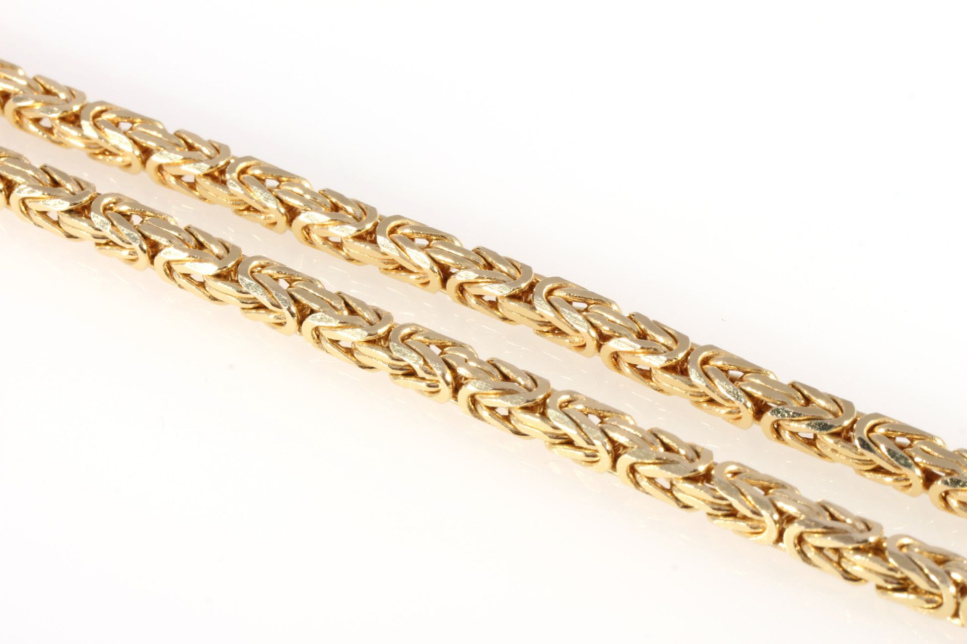 585 gold long king necklace, 14K Gold lange Königskette / Halskette, - Image 2 of 4