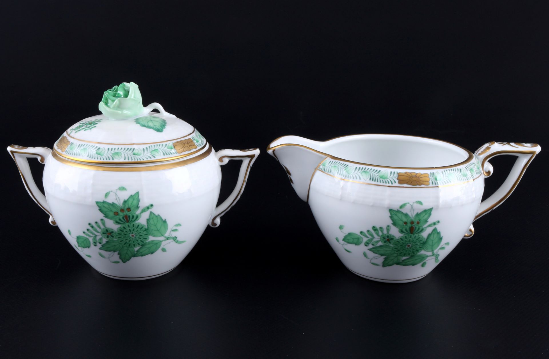 Herend Apponyi Vert Teeservice für 6 Personen, tea service for 6 pers., - Bild 4 aus 7