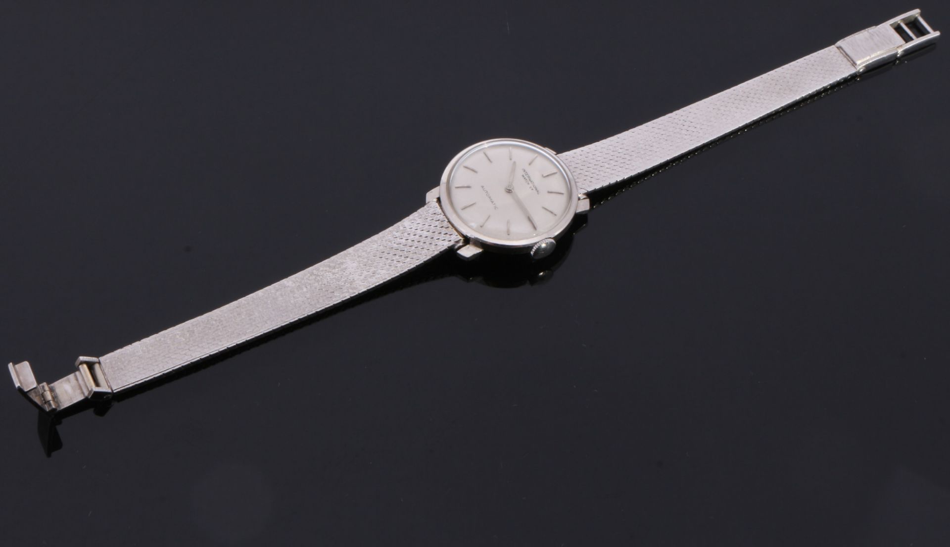 IWC Automatik 750 Gold Damen Armbanduhr, 18K women's wrist watch, - Bild 3 aus 6
