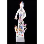 Meissen Meissen-Sammlerin 1.Wahl, Peter Strang, figure Meissen collector 1st choice,