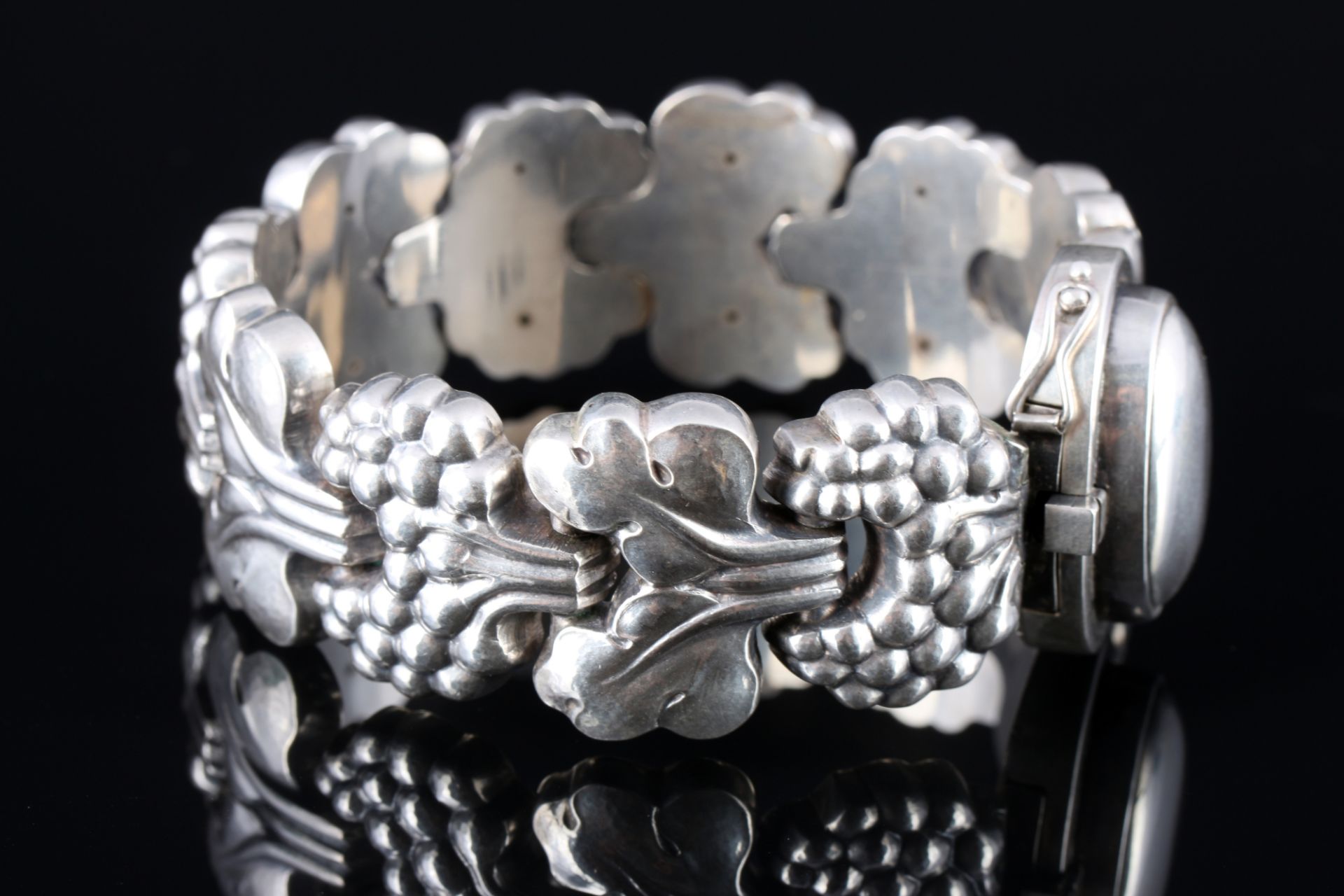 Georg Jensen Paris 925 sterling silver bracelet No. 30, Silber Armband, - Image 2 of 4