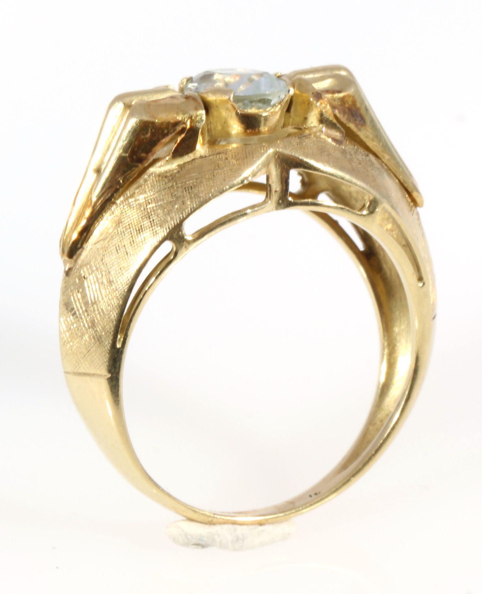 585 Gold Ring Zirkonia, 14K gold zirconia ring, - Bild 2 aus 3