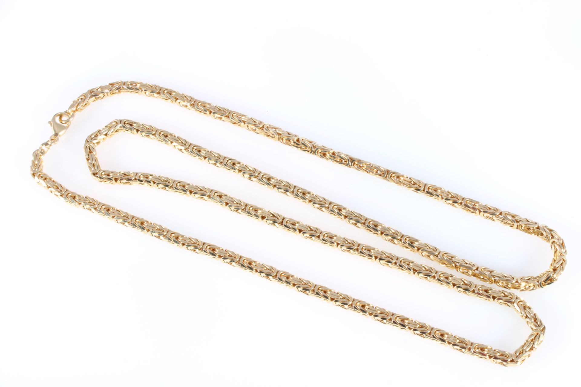 585 gold long king necklace, 14K Gold lange Königskette / Halskette, - Image 3 of 4