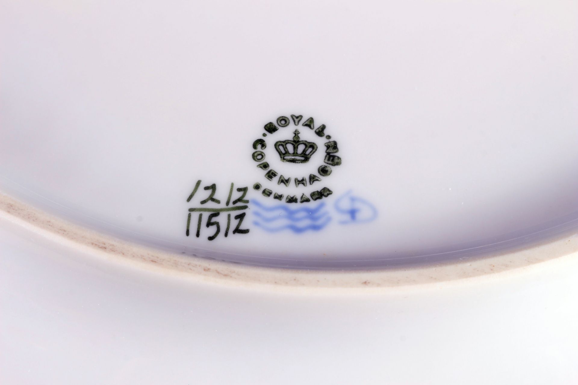 Royal Copenhagen Blauer Fächer Teeservice für 12 Personen, tea service for 12 pers., - Bild 8 aus 8