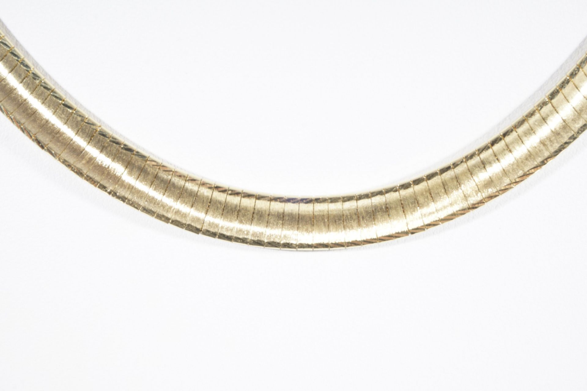 750 Gold Schmuckset - Collier und Armband, 18K gold necklace and bracelet, jewelry set, - Bild 2 aus 5