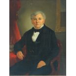 Portrait Baron O. de Henniger, bezeichnet Ferdinand Georg Waldmüller (1793-1865) von 1859, portrait