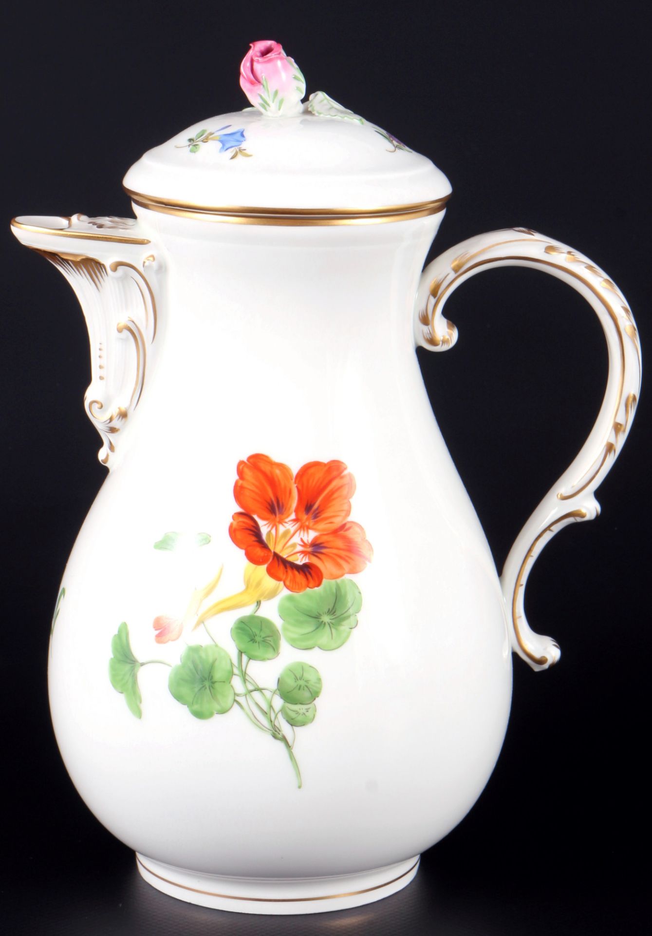 Meissen Blume Kaffeeservice für 6 Personen, coffee service for 6 pers., - Bild 3 aus 7